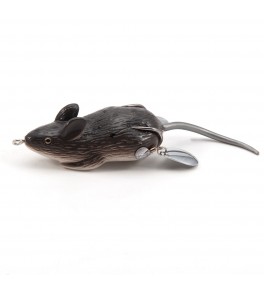 Мышь-незацепляйка Namazu MOUSE с лепестками, 76 мм, 26 г, цвет 14, крючок-двойник YR Hooks (BN) #2/0